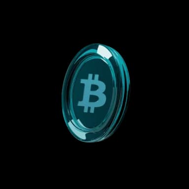 BTC coin 3D